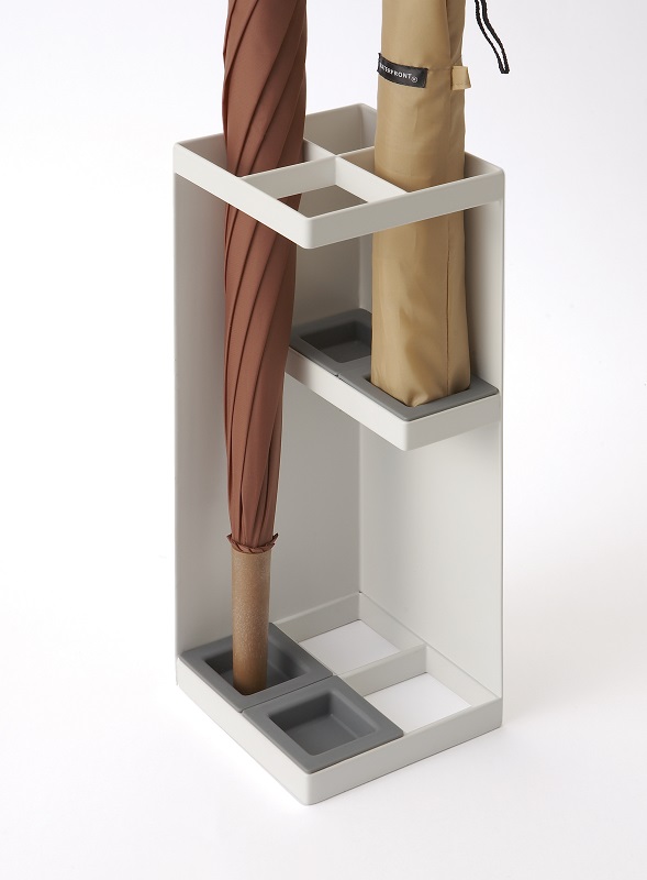 porta ombrelli in metallo contenitore per ombrelli rettangolare